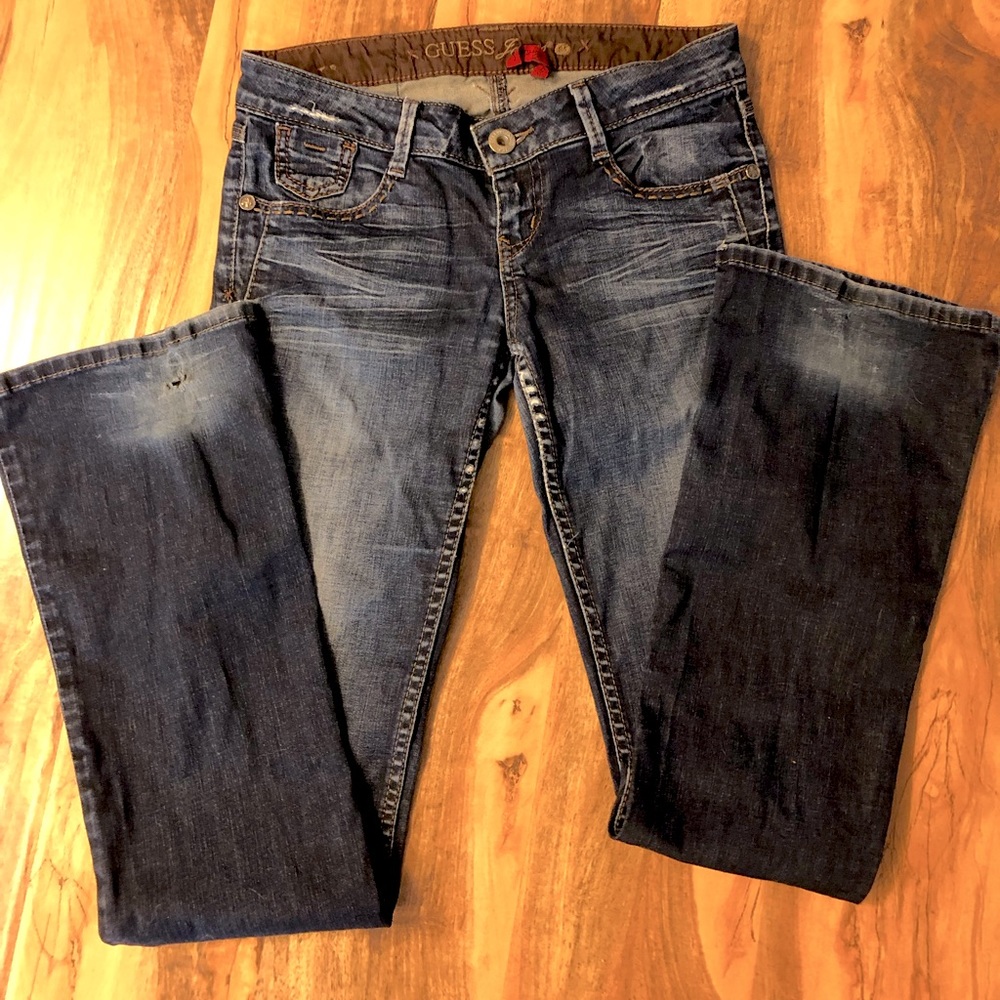 Guess Low Rise Stretch Jeans